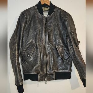 Rare Vintage Cockpit USA Civilian Pilot Jacket,Class of 1939,PrimaLoft,Made USA.